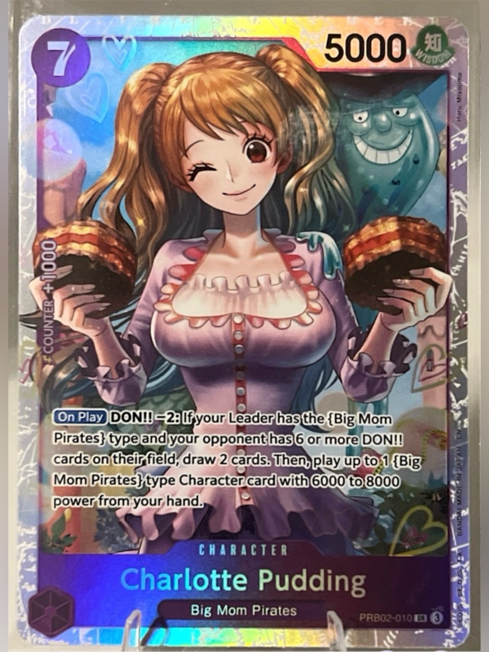 One Piece TCG: Premium Booster Vol.2  - CHARLOTTE PUDDING PRB02 - 010 NM